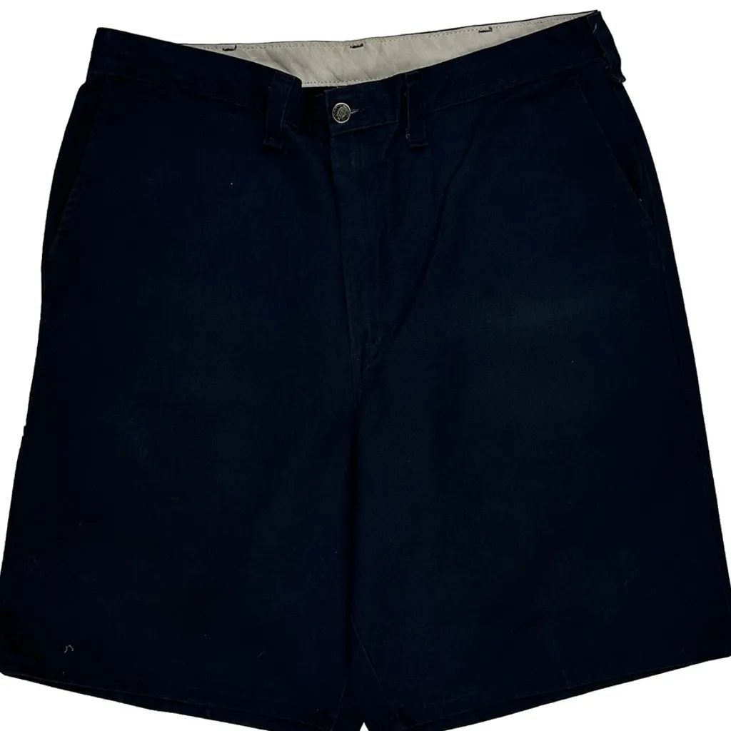Dickies Shorts - 38W 11L Navy Polyester Blend - Image 9