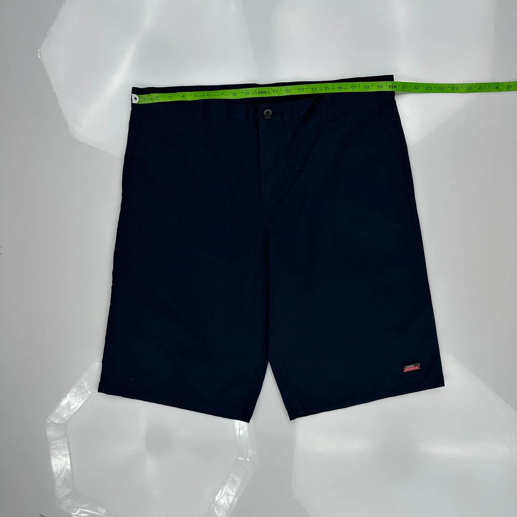 Dickies Shorts - 40W 10L Navy Polyester Blend - Image 3