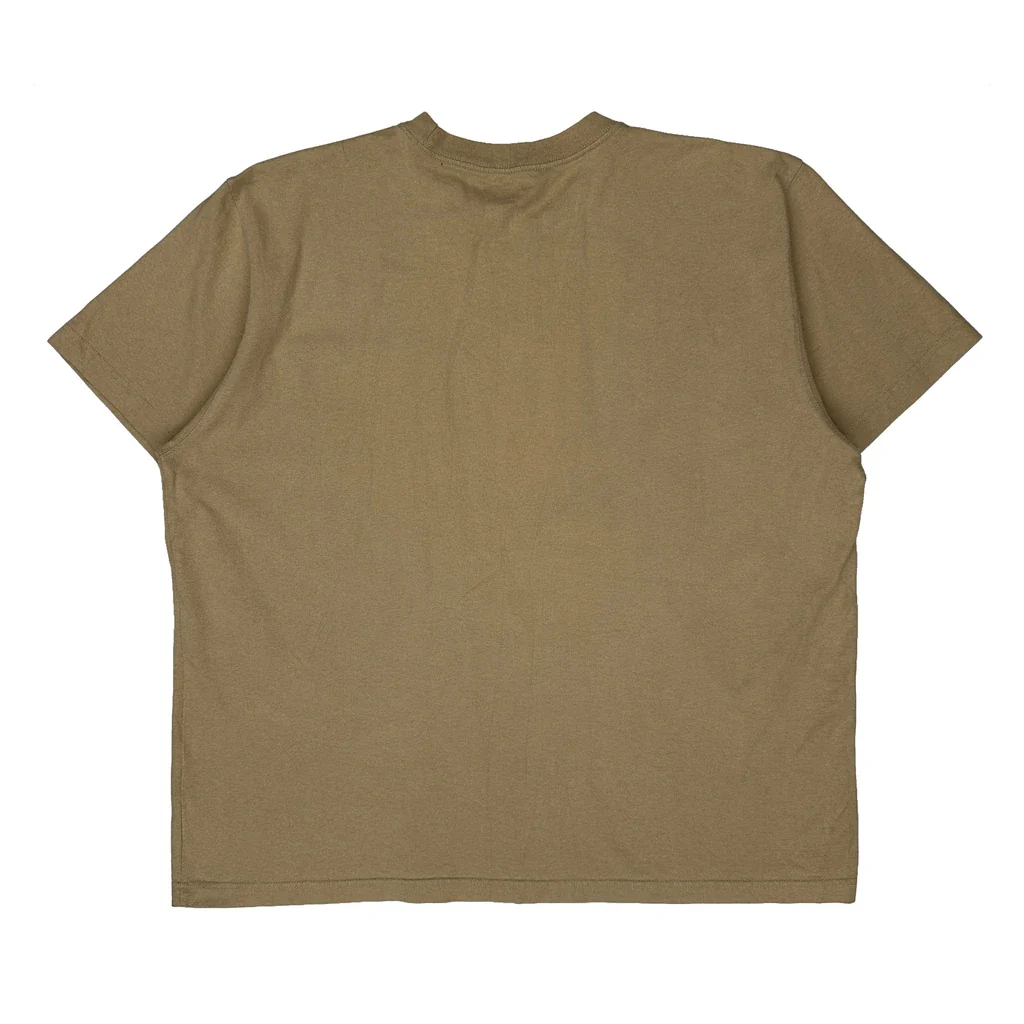 Dickies T-Shirt - 2XL Beige Cotton - Image 2