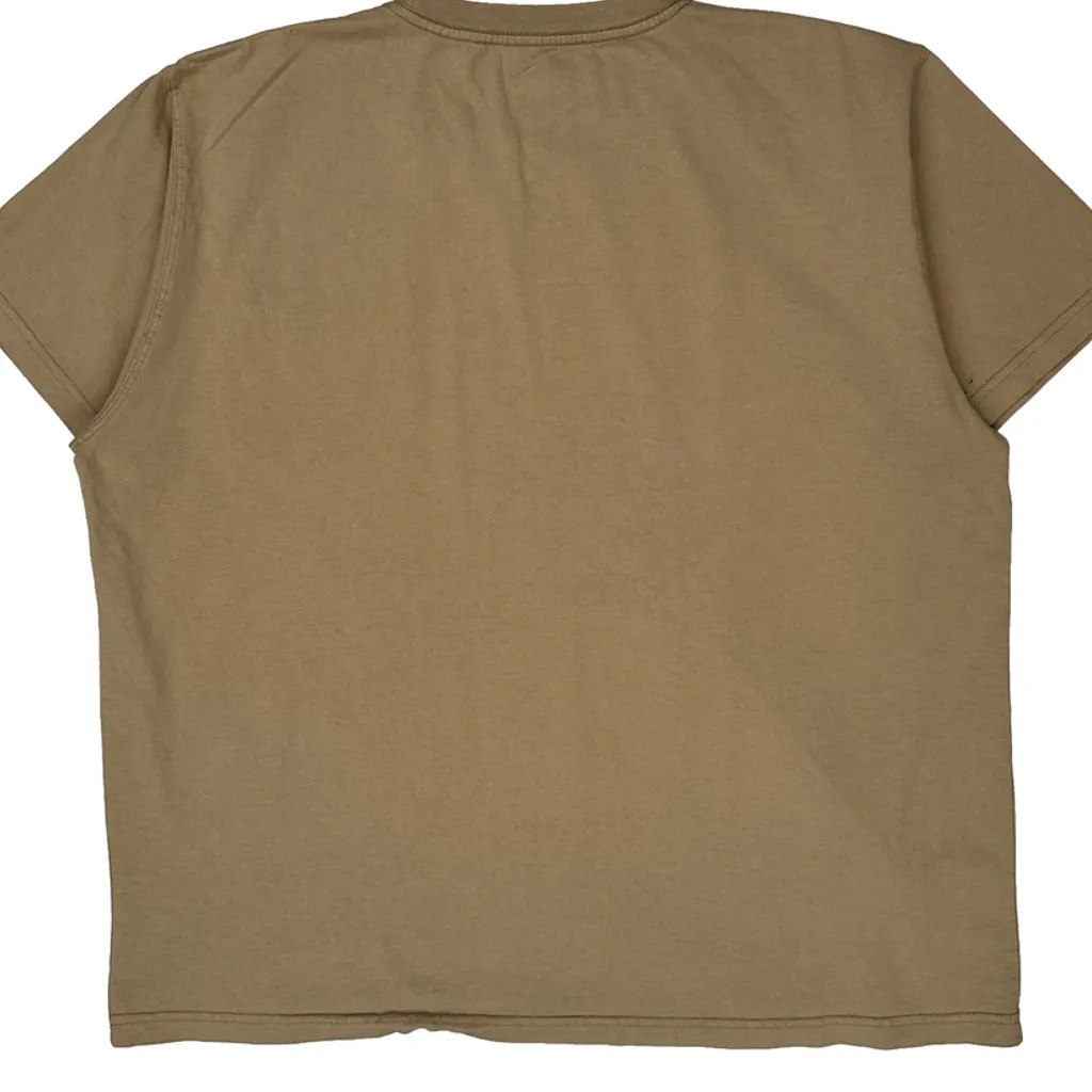Dickies T-Shirt - 2XL Beige Cotton - Image 7
