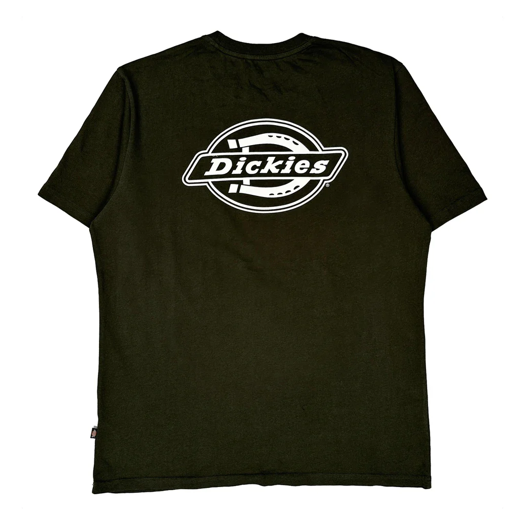 Dickies T-Shirt - Large Black Cotton - Image 2