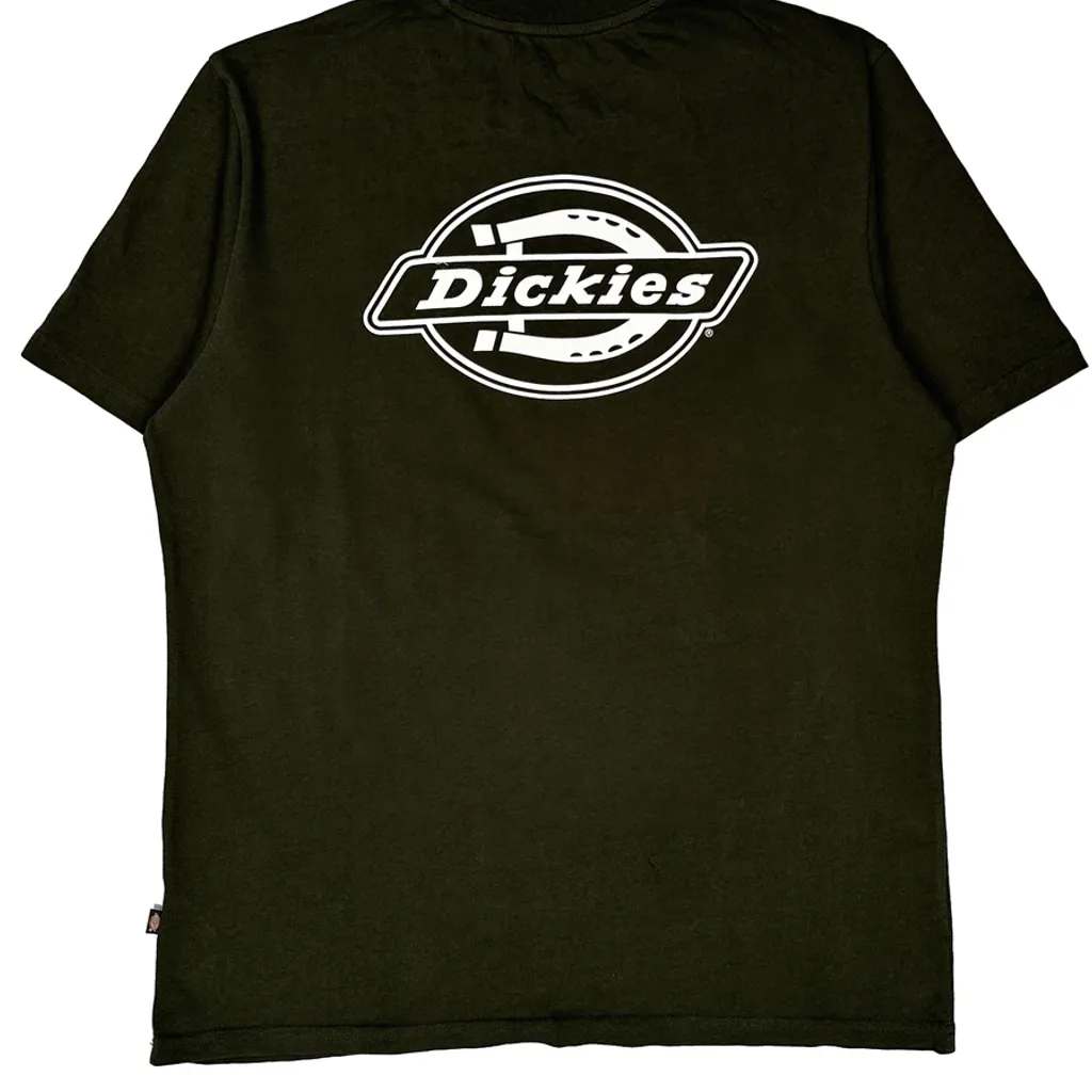 Dickies T-Shirt - Large Black Cotton - Image 7