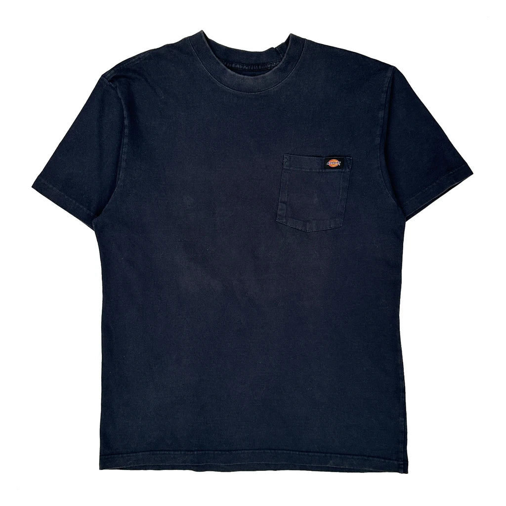 Dickies T-Shirt - Large Black Cotton