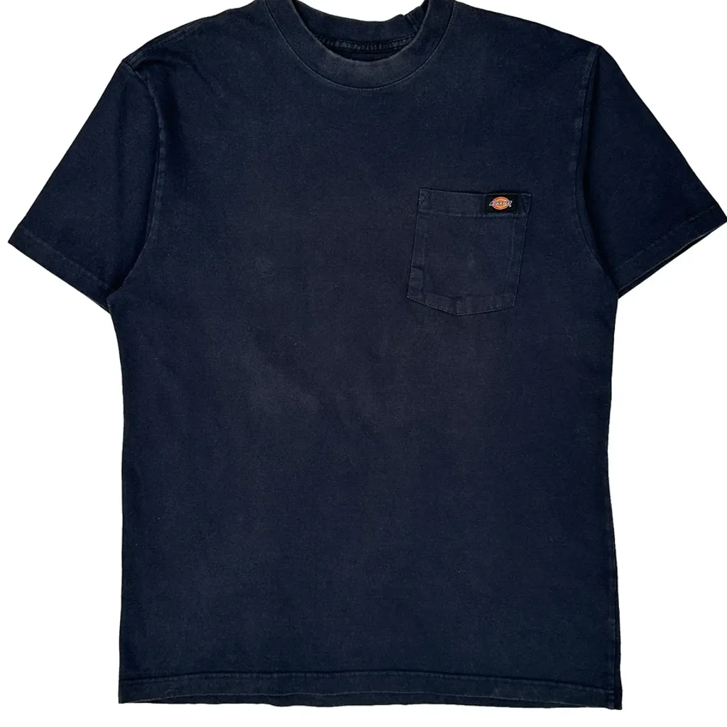 Dickies T-Shirt - Large Black Cotton - Image 5
