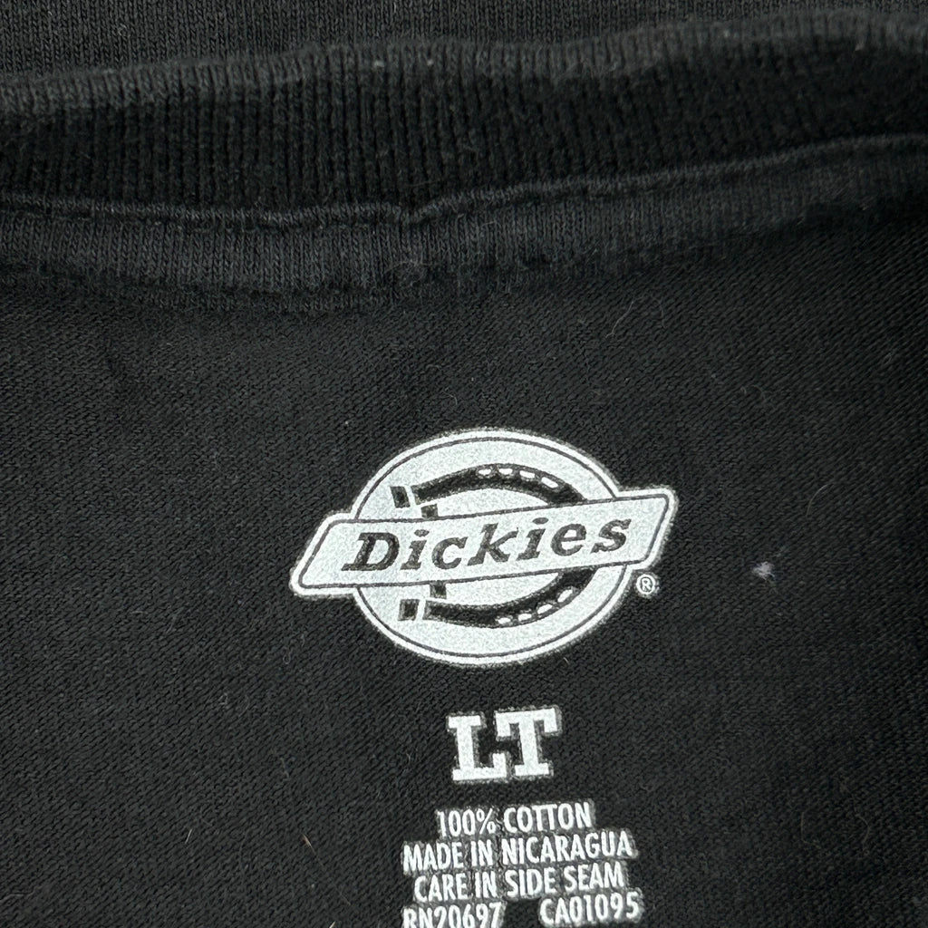 Dickies Tall T-Shirt - Large Black Cotton - Image 3