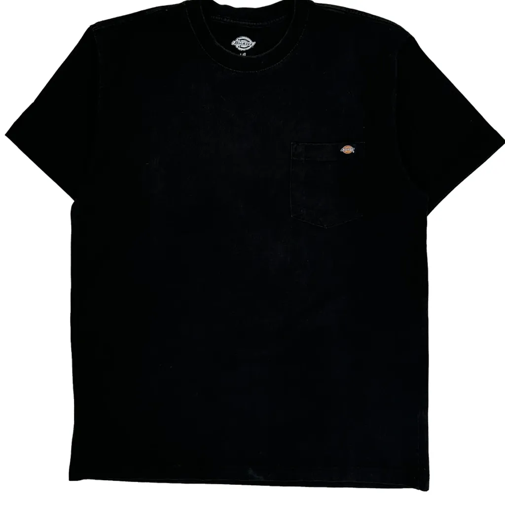 Dickies T-Shirt - Large Black Cotton - Image 4