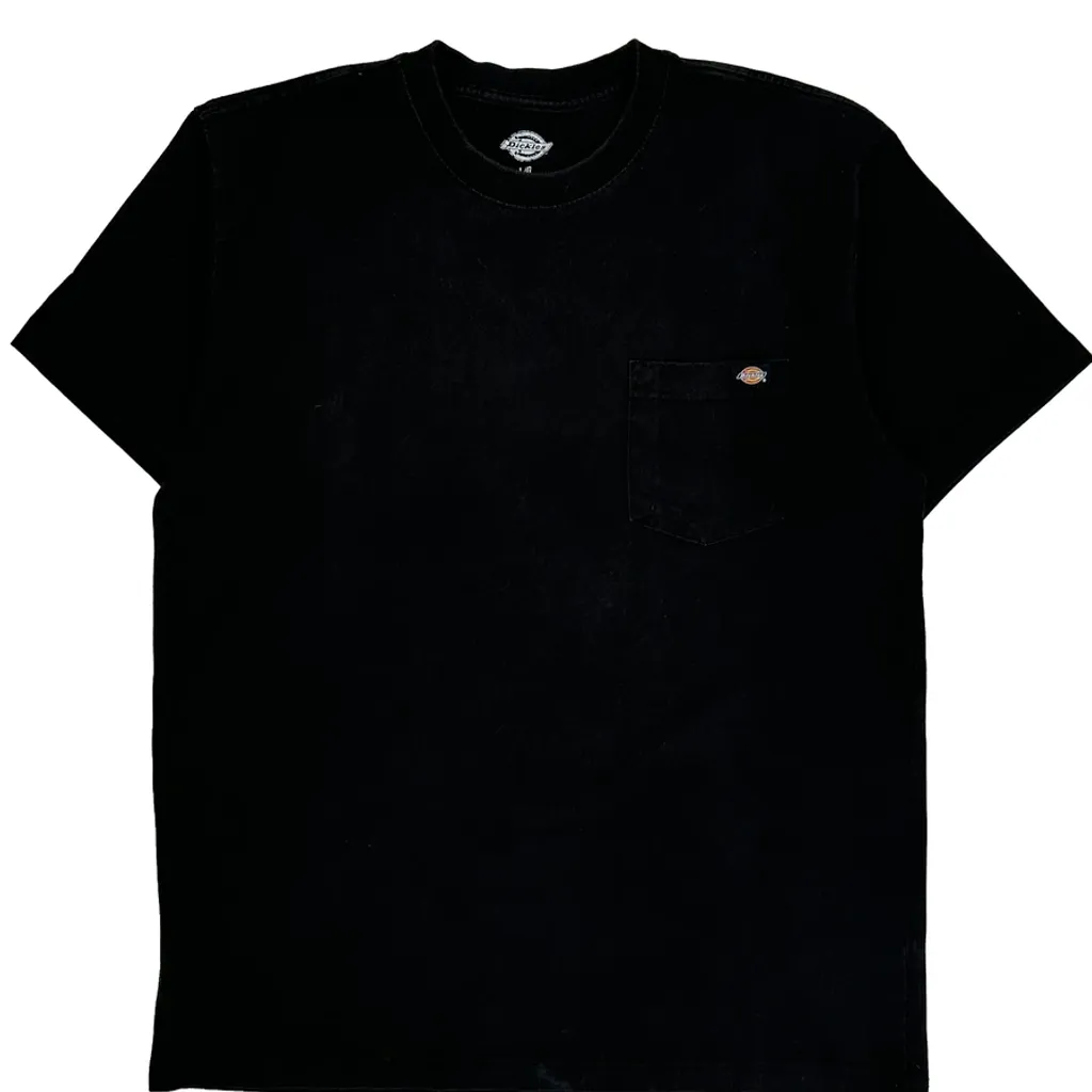 Dickies T-Shirt - Large Black Cotton - Image 5