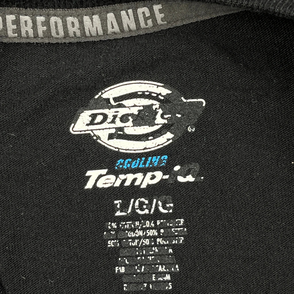Dickies T-Shirt - Large Black Cotton Blend - Image 3