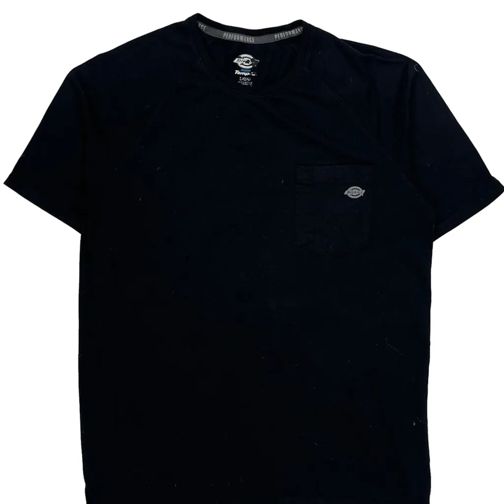 Dickies T-Shirt - Large Black Cotton Blend - Image 5