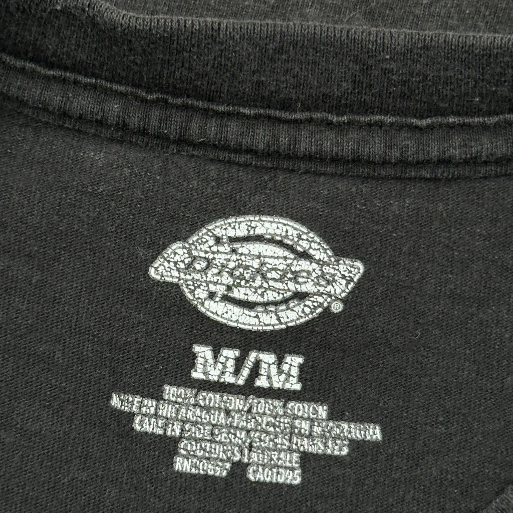 Dickies T-Shirt - Medium Black Cotton - Image 3