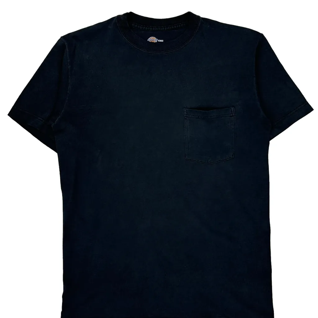 Dickies T-Shirt - Medium Black Cotton - Image 4