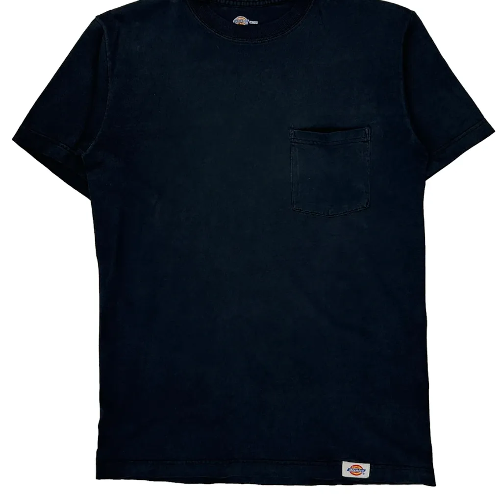 Dickies T-Shirt - Medium Black Cotton - Image 5
