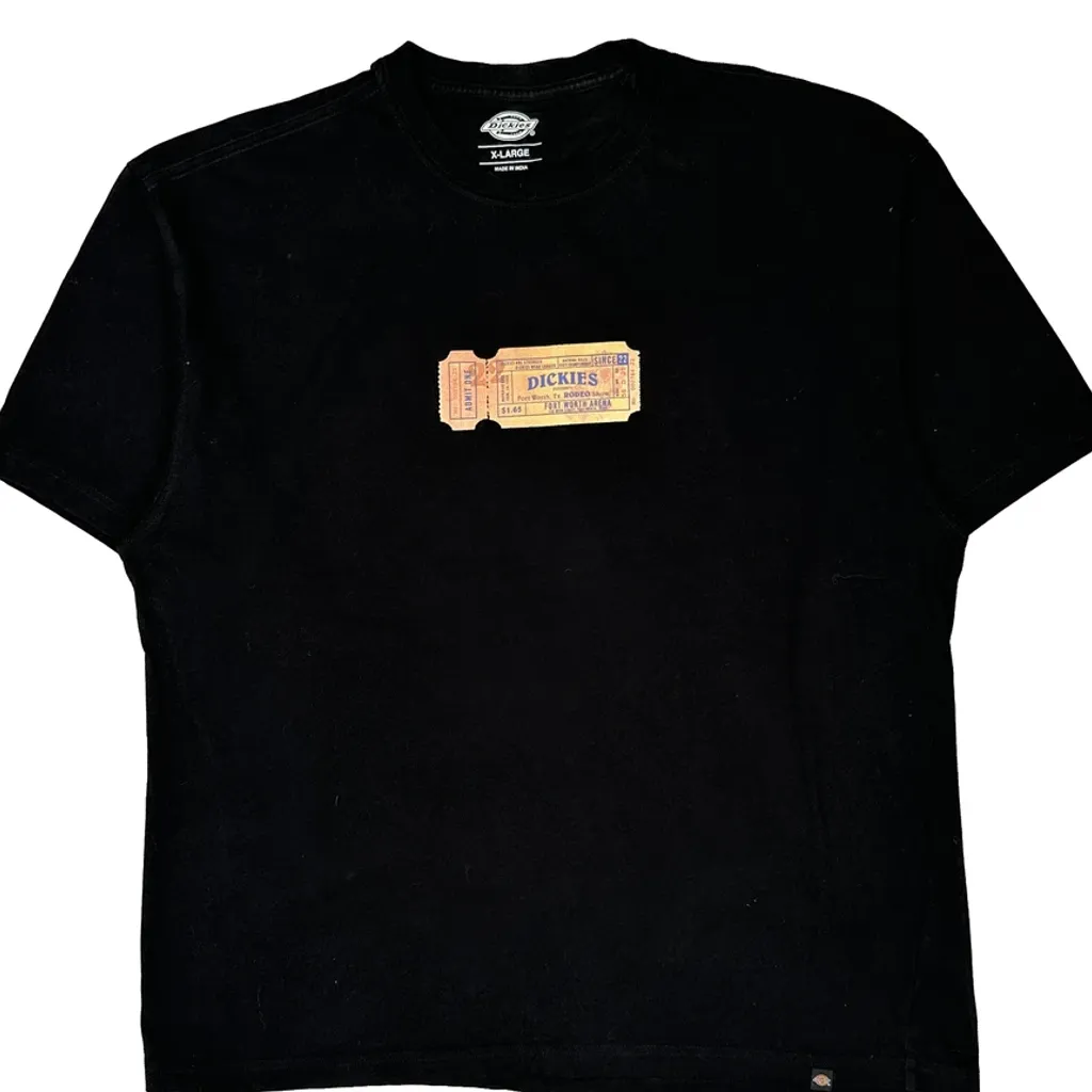 Dickies T-Shirt - XL Black Cotton - Image 4