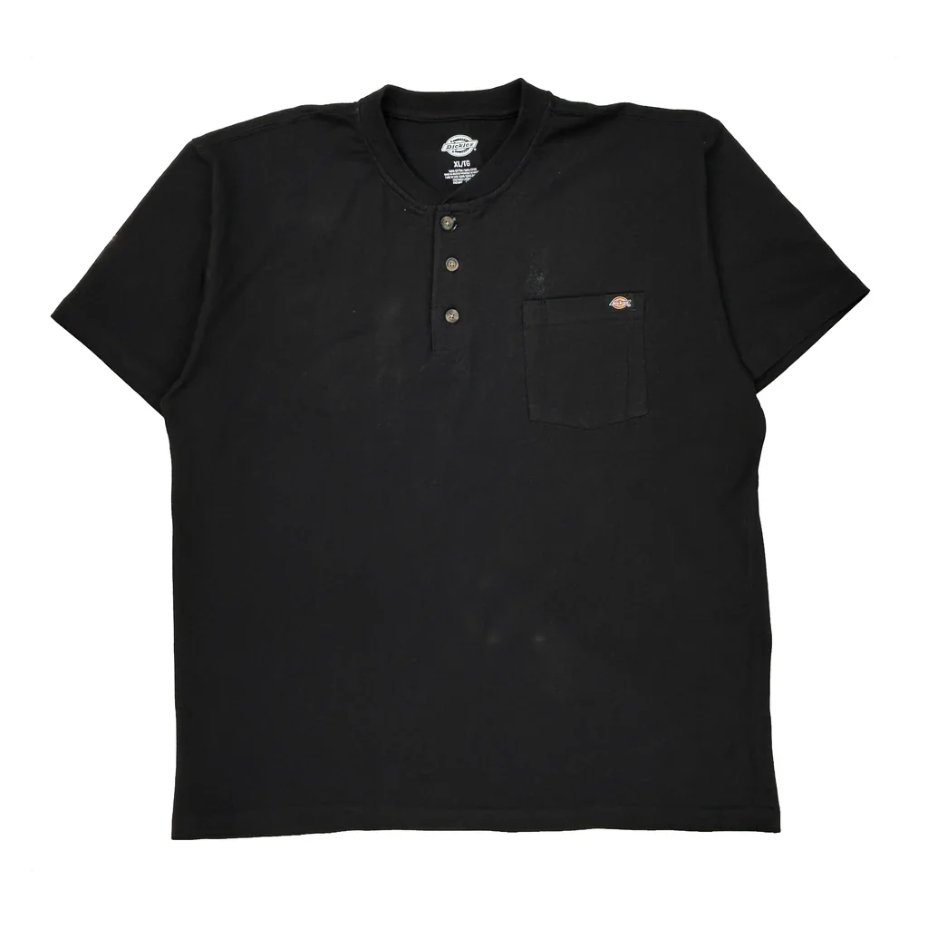 Dickies T-Shirt - XL Black Cotton