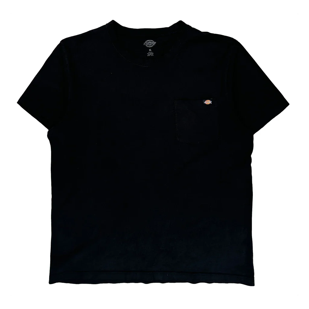 Dickies T-Shirt - XL Black Cotton