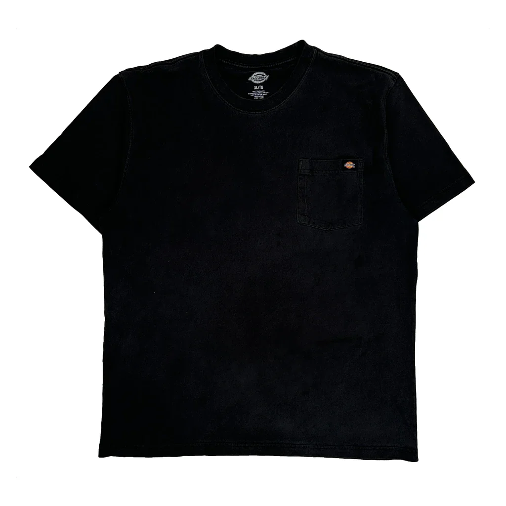Dickies T-Shirt - XL Black Cotton