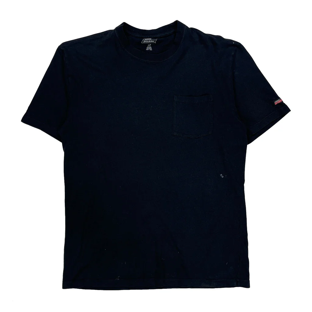 Dickies T-Shirt - XL Black Cotton
