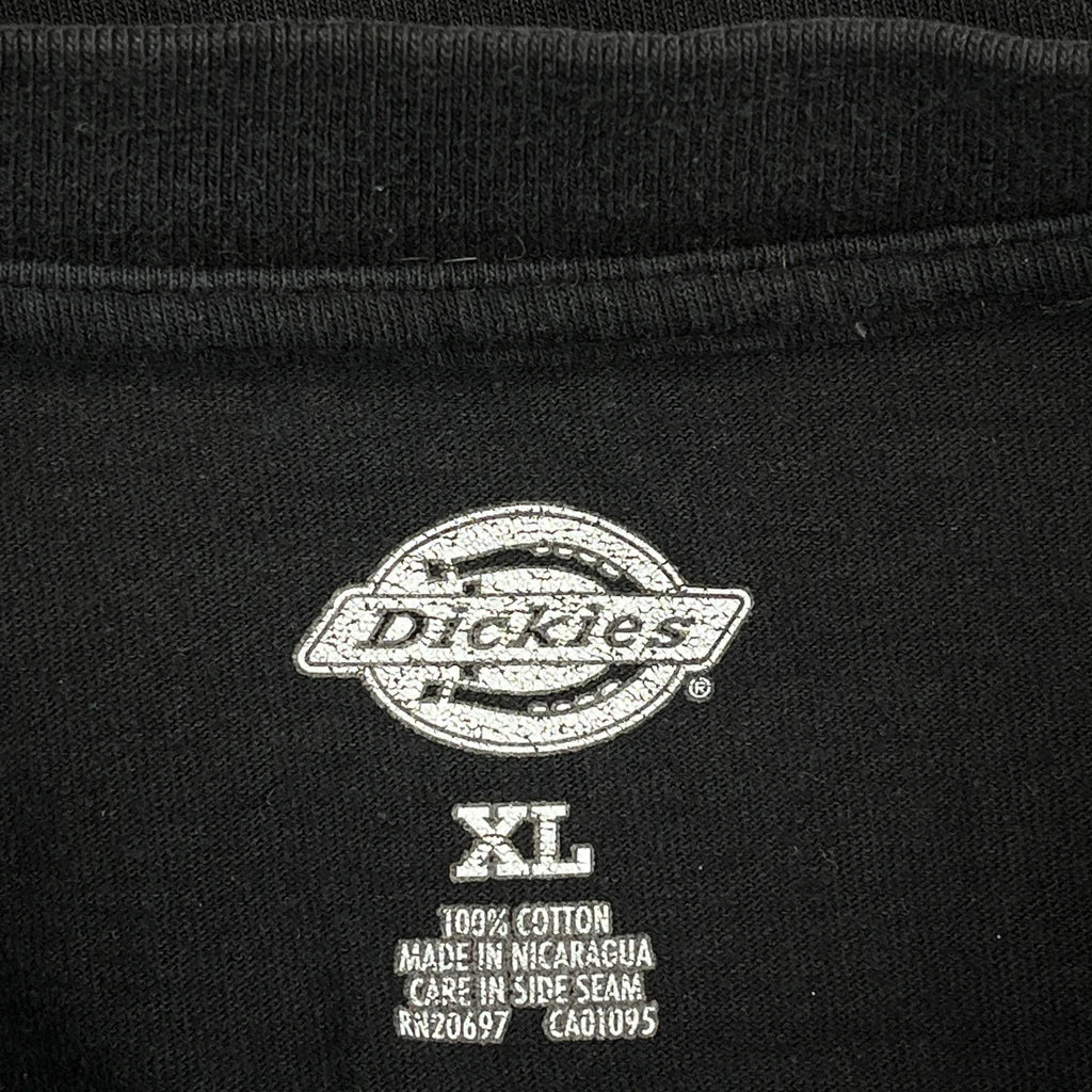 Dickies T-Shirt - XL Black Cotton - Image 3
