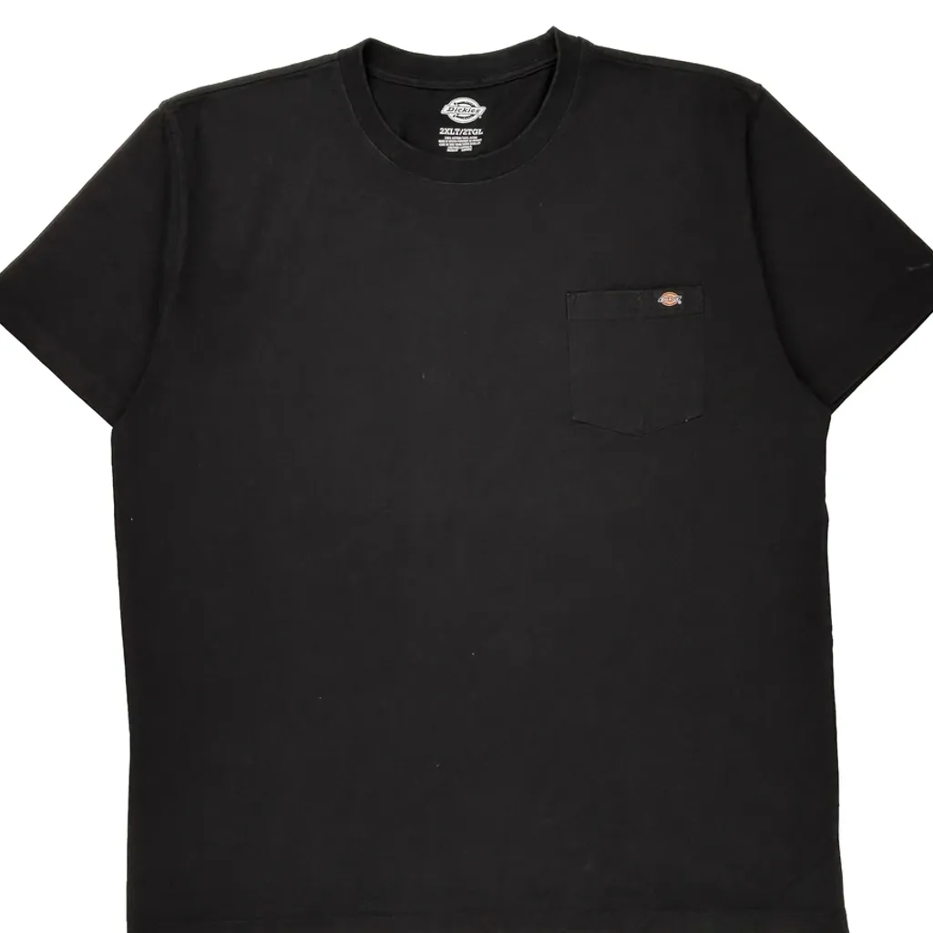 Dickies Tall T-Shirt - 2XL Black Cotton - Image 4