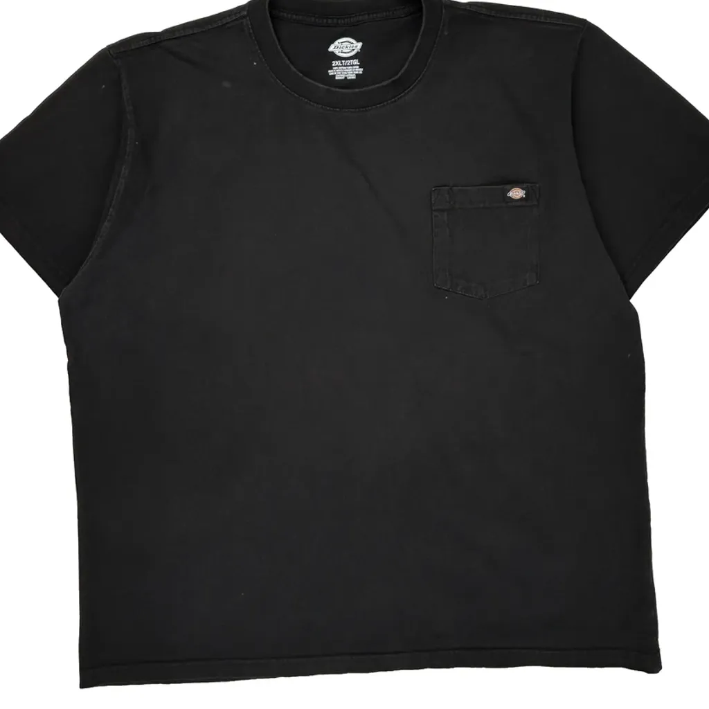 Dickies Tall T-Shirt - 2XL Black Cotton - Image 4
