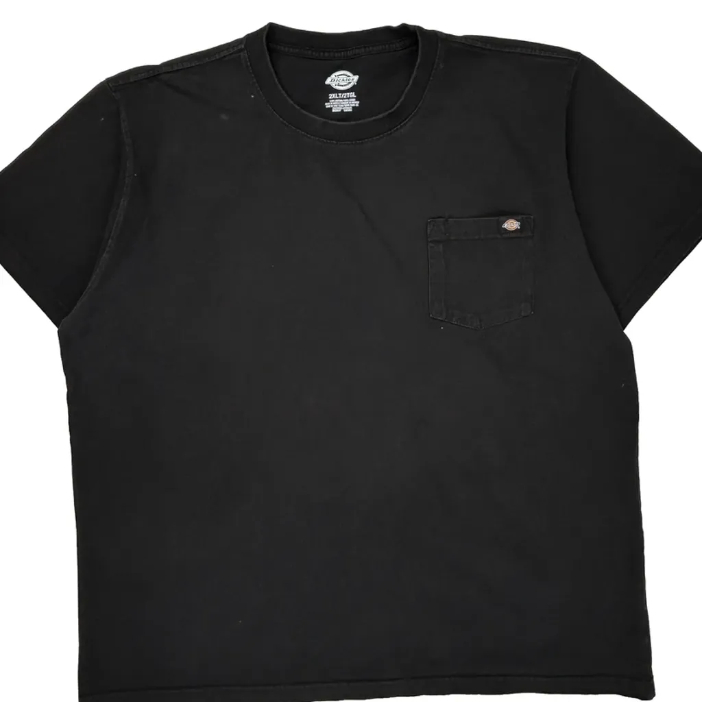 Dickies Tall T-Shirt - 2XL Black Cotton - Image 5