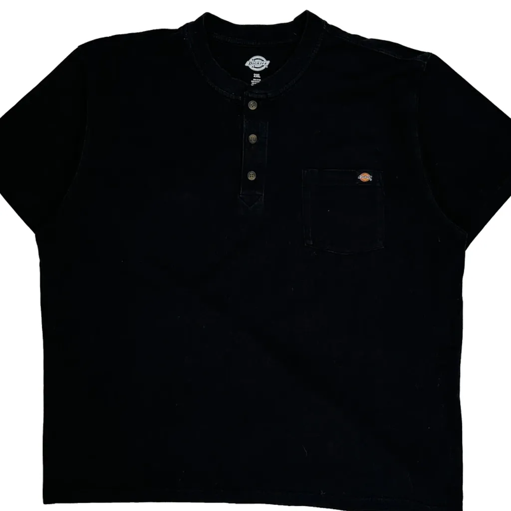 Dickies T-Shirt - 2XL Black Cotton - Image 4