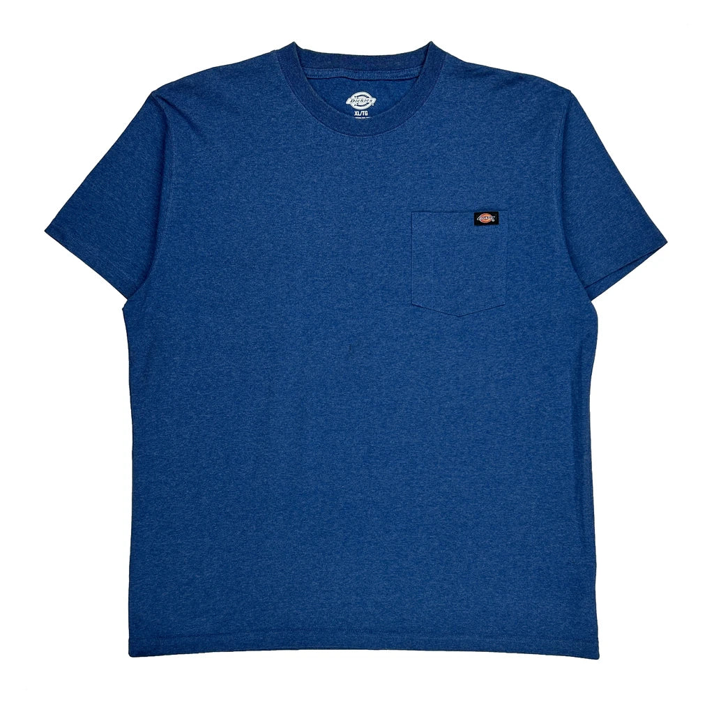 Dickies T-Shirt - XL Blue Cotton Blend