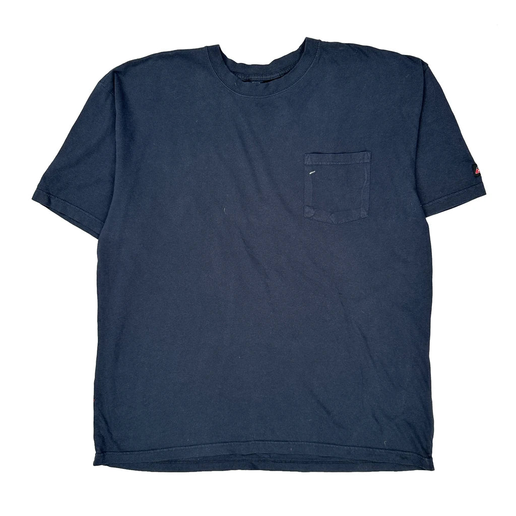 Dickies T-Shirt - 2XL Blue Cotton