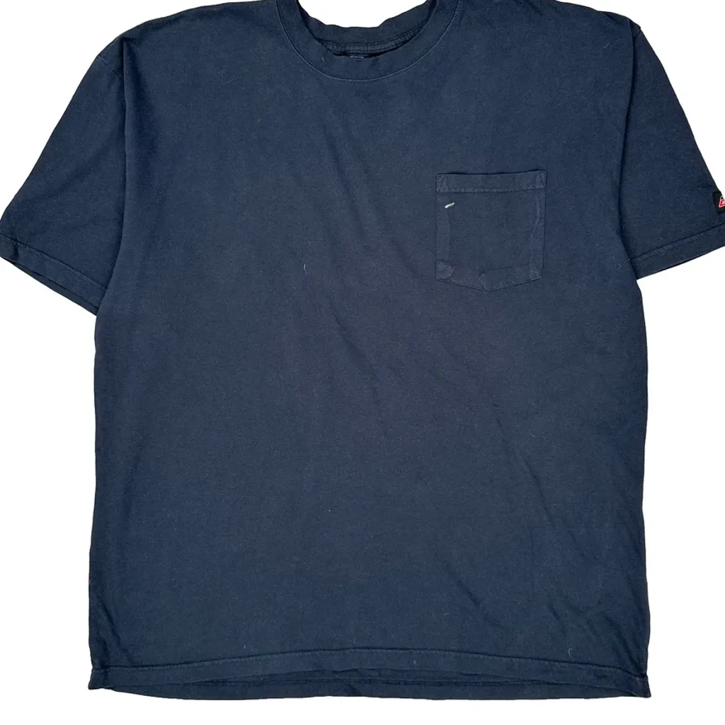 Dickies T-Shirt - 2XL Blue Cotton - Image 4