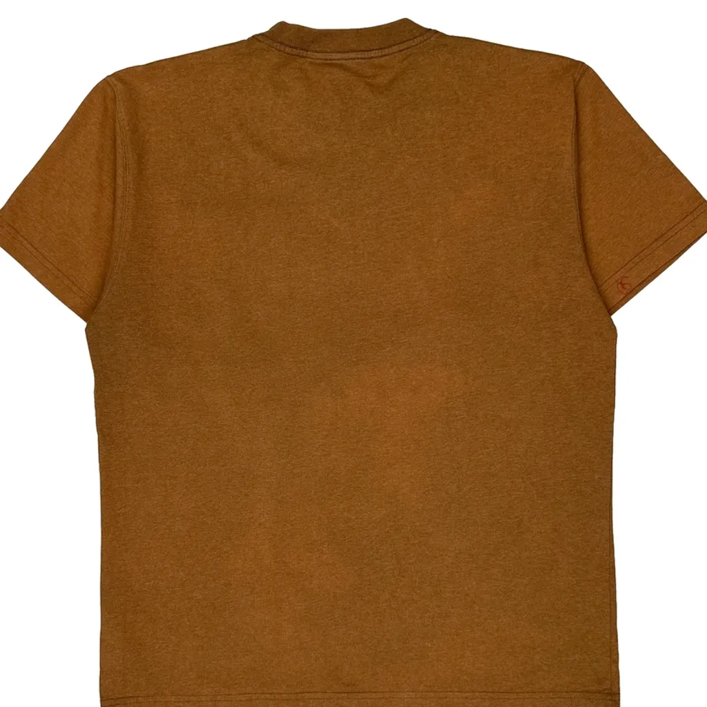 Dickies T-Shirt - Large Brown Cotton Blend - Image 6