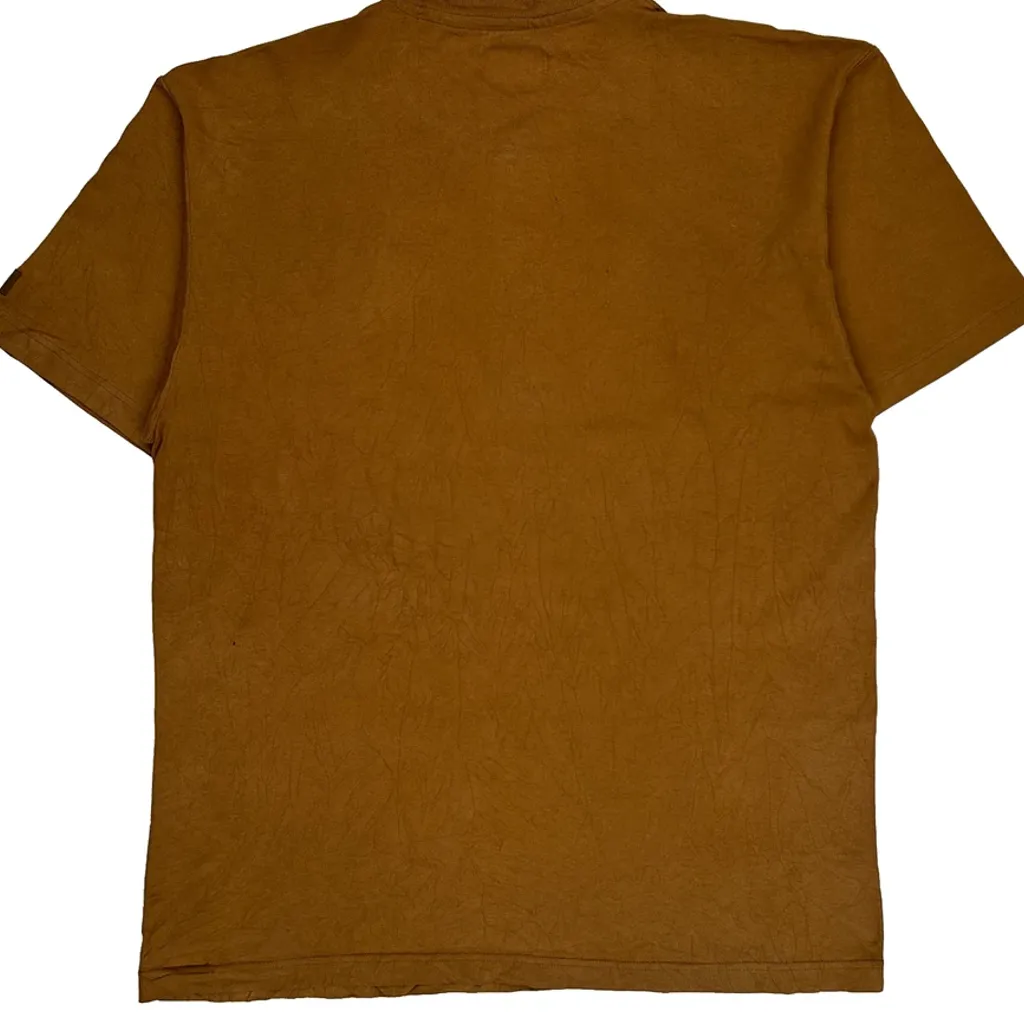 Dickies T-Shirt - Large Brown Cotton - Image 7