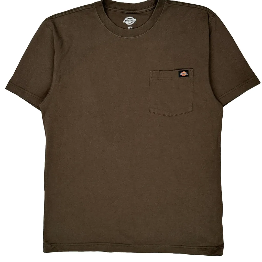 Dickies T-Shirt - Medium Brown Cotton - Image 4