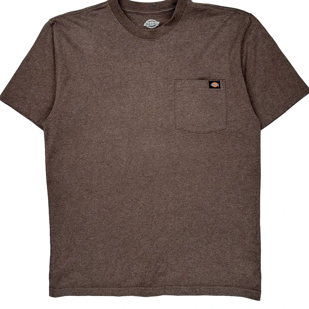 Dickies T-Shirt - Medium Brown Polyester Blend - Image 4