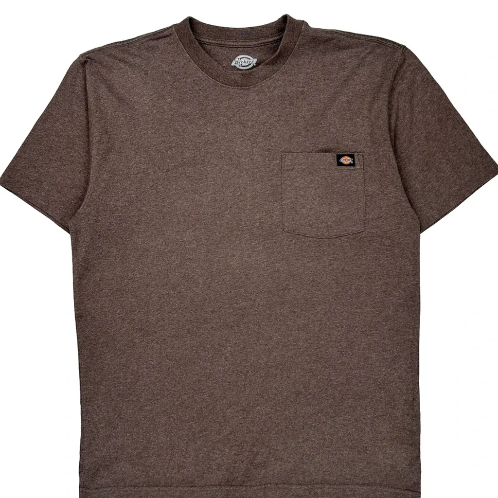 Dickies T-Shirt - Medium Brown Polyester Blend - Image 5