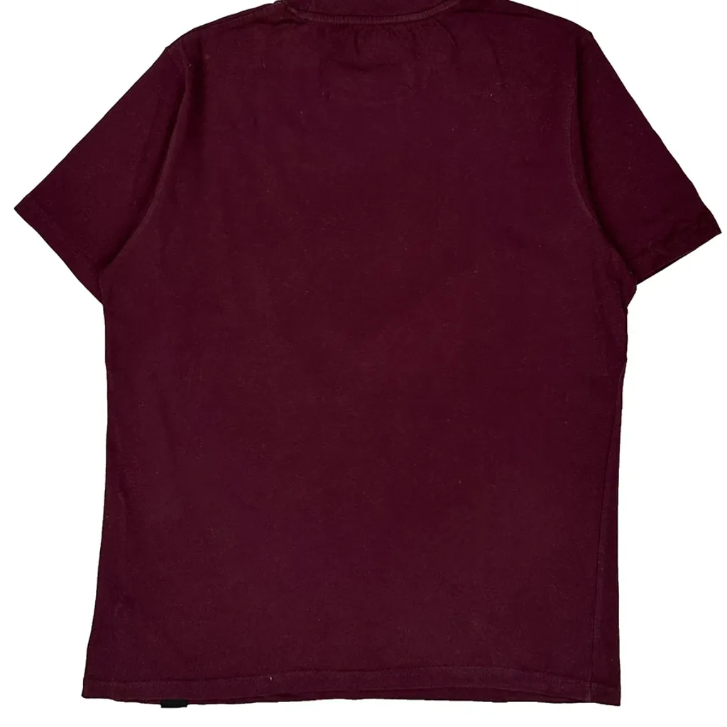 Dickies T-Shirt - Small Burgundy Cotton - Image 6