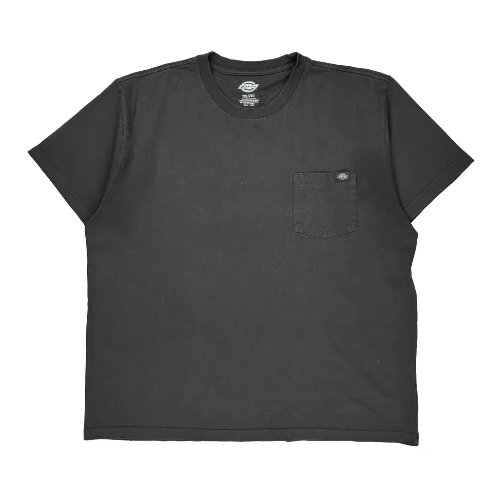 Dickies T-Shirt - 2XL Gray Cotton