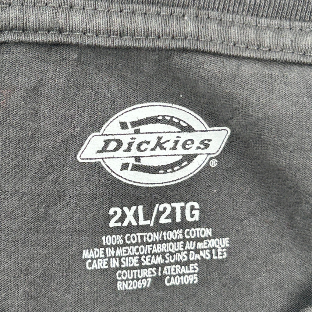 Dickies T-Shirt - 2XL Gray Cotton - Image 3