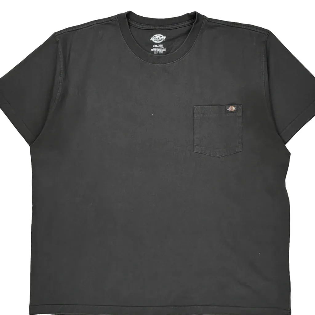 Dickies T-Shirt - 2XL Gray Cotton - Image 5