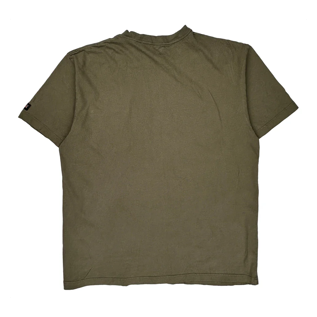 Dickies T-Shirt - XL Green Cotton - Image 2