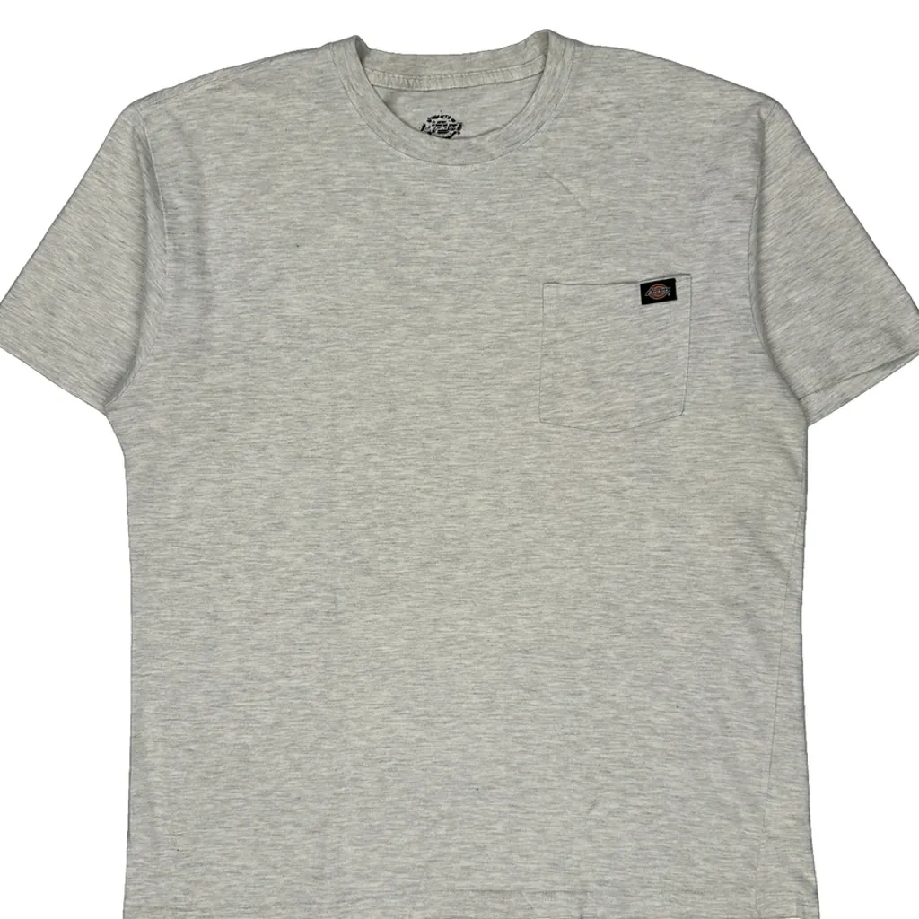Dickies T-Shirt - Large Grey Cotton - Image 5