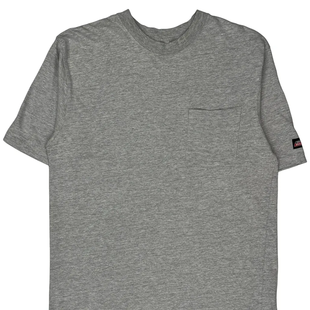 Dickies T-Shirt - Large Grey Cotton - Image 5