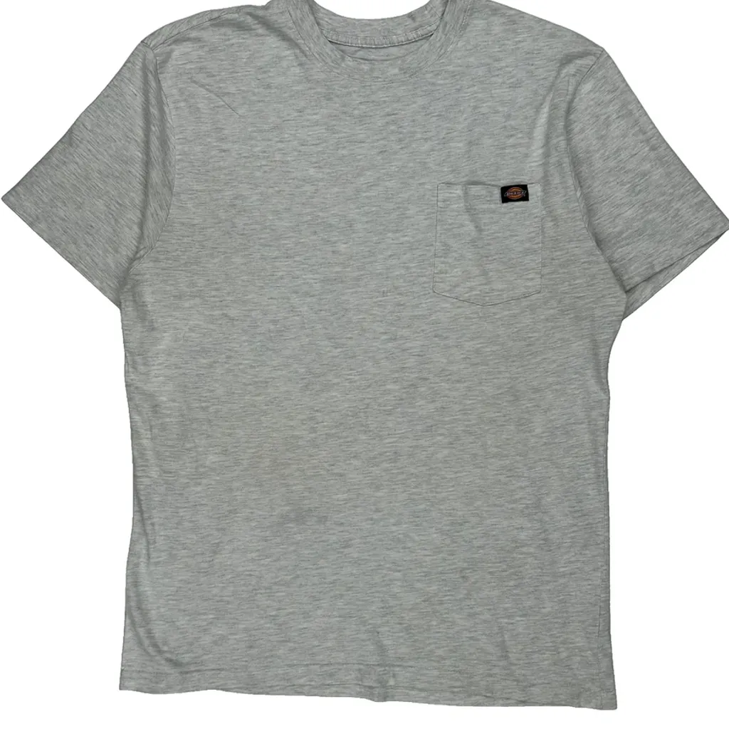 Dickies T-Shirt - Large Grey Cotton - Image 4