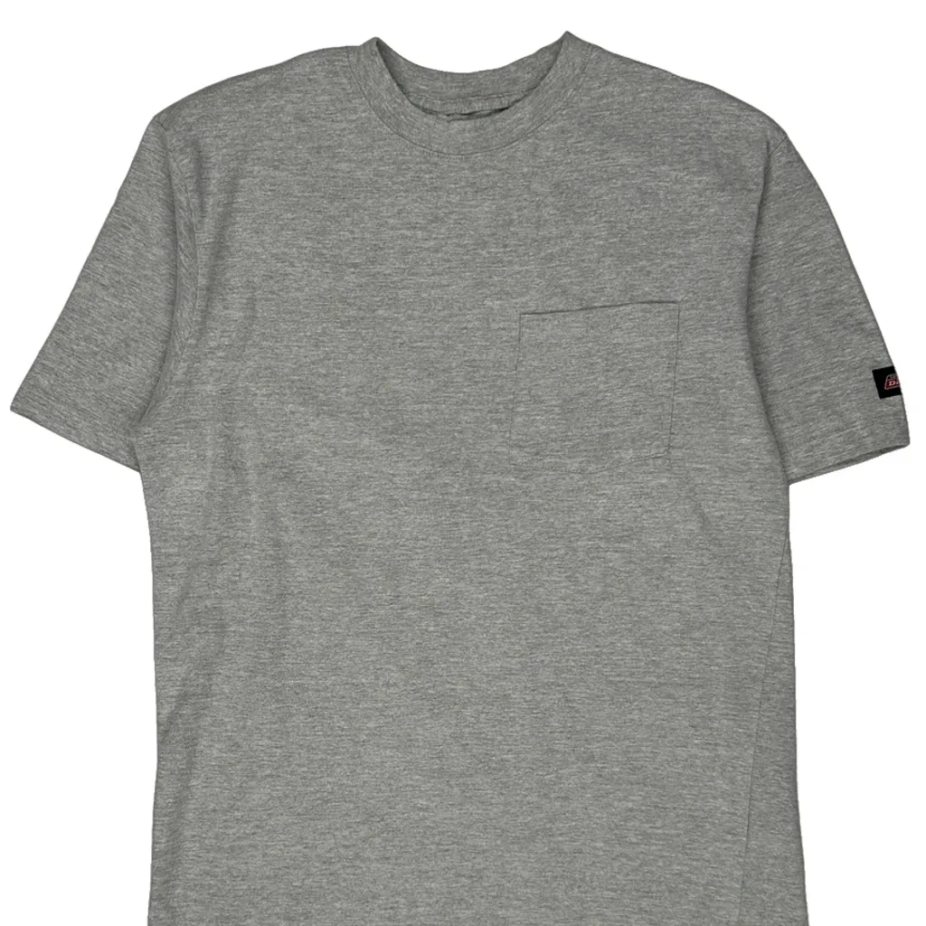 Dickies T-Shirt - Medium Grey Cotton Blend - Image 5
