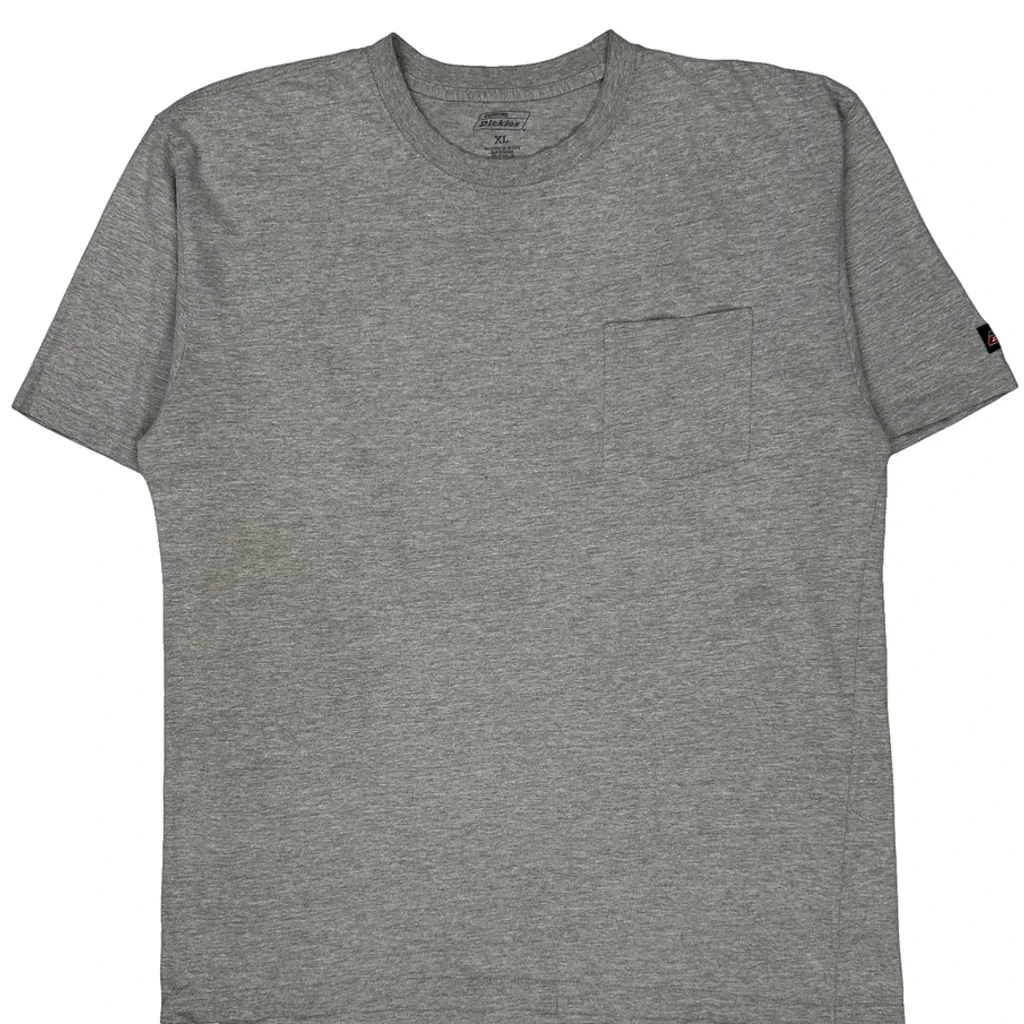 Dickies T-Shirt - XL Grey Cotton Blend - Image 5