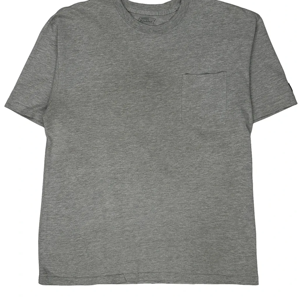 Dickies T-Shirt - XL Grey Cotton - Image 5