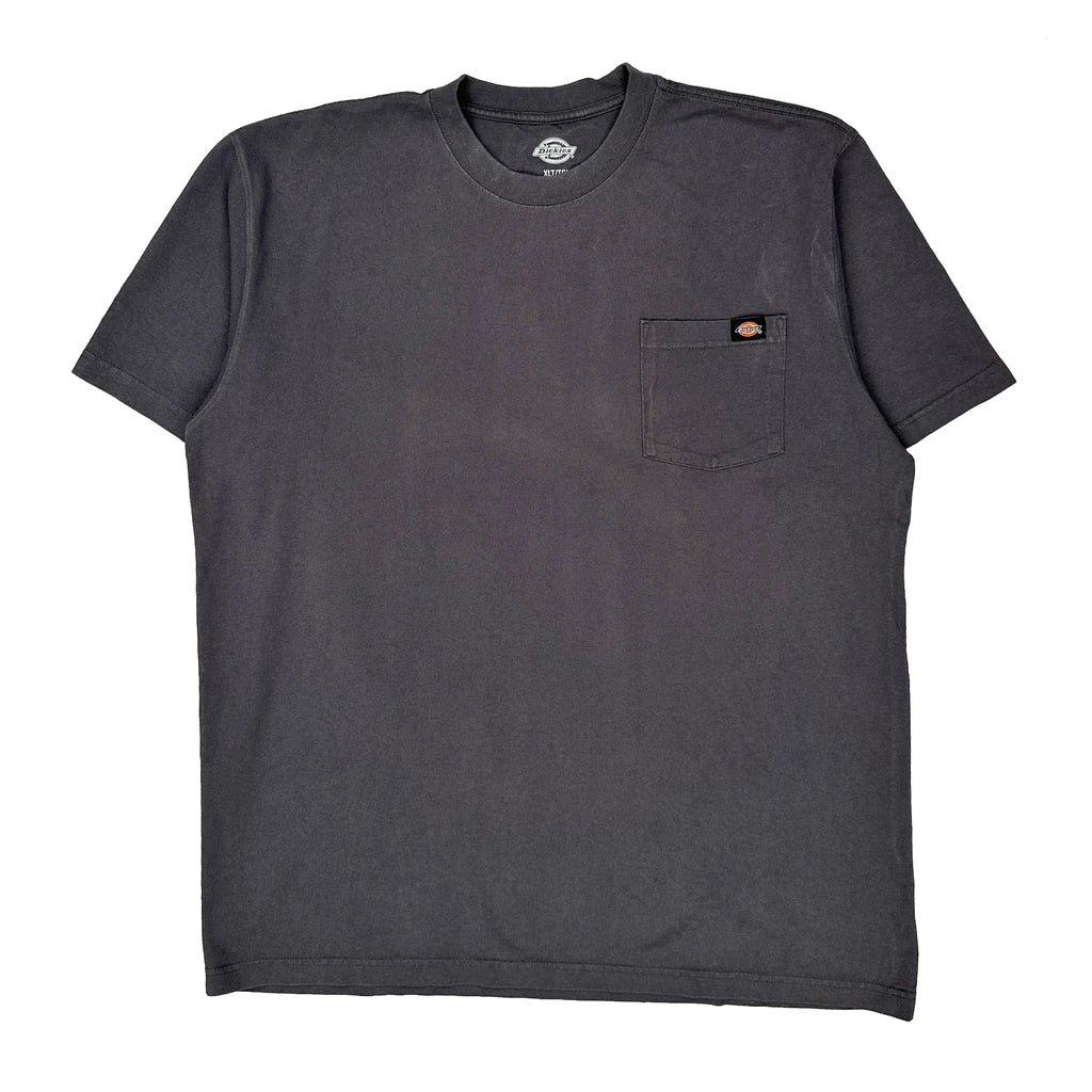 Dickies Tall T-Shirt - XL Grey Cotton