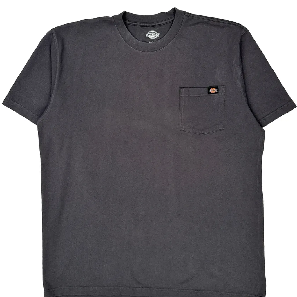 Dickies Tall T-Shirt - XL Grey Cotton - Image 4