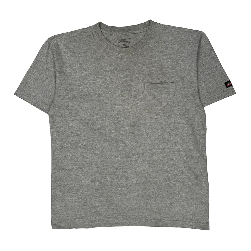 Dickies T-Shirt - XL Grey Cotton