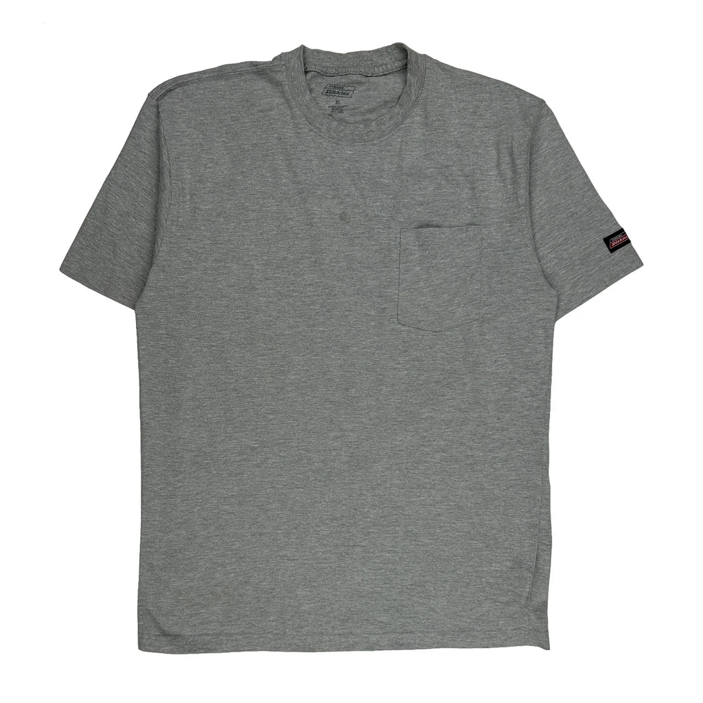 Dickies T-Shirt - XL Grey Cotton Blend