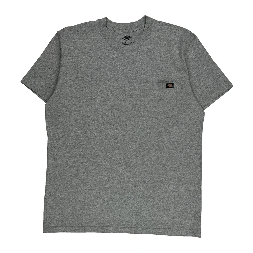 Dickies Tall T-Shirt - XL Grey Cotton